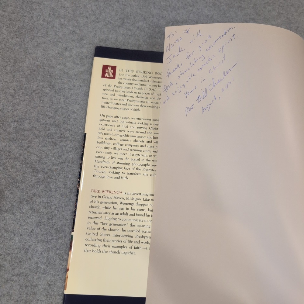 Presbyterians A Spiritual Journey Dirk Wierenga Hardcover 2000 Geneva Press - Picture 3 of 4